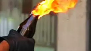 İdil Belediyesi ve Öğretmenevi'ne Molotof