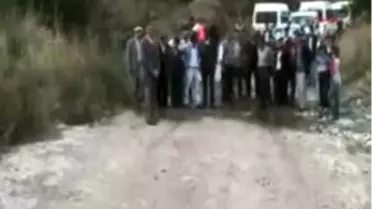 Ardahan1gürcistan Sınırında Köylülerin Yol Eylemi