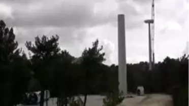 Milas'ta Rüzgar Enerjisi Santralinde Sona Gelindi