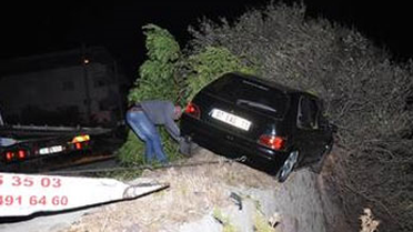 Uçuruma Yuvarlanmaktan Ağaç Kurtardı