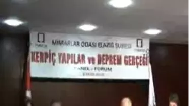 Elazığ - Prof.Dr. Görür: Doğu Anadolu Fayı 7'Den Büyük Deprem Üretebilir