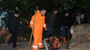Manisa Belediyesi Yağmur Sırası ve Sonrasında Teyakkuzdaydı

