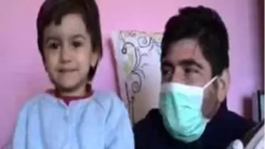 Antalya Tekrar Çift Kol Nakli Yapılan Cihan Topal, Yeni Kollarıyla Kızına Sarıldı