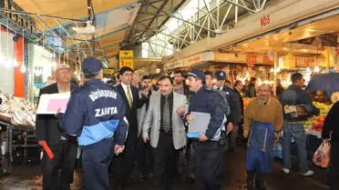 Büyükşehir’den Ulus Yeni Hal’e Gözaltı