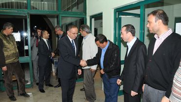 Başkan Vekili Açıkdil, Birim Çalışanlarıyla Bayramlaştı