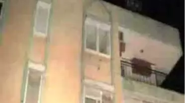 Mahallede Yangın Paniği