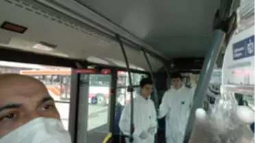 Toplu Taşıma Araçları İlaçlandı

