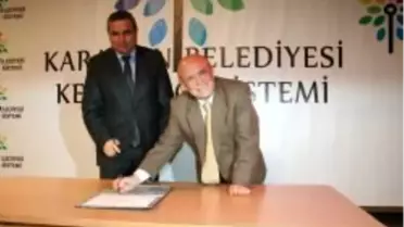 Karaman’da Bir Devrim
Kent Bilgi Sistemi Protokolü İmzalandı
