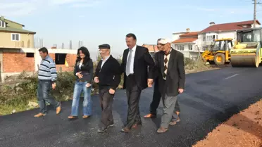 Kartepe'de Gece Gündüz Asfalt

