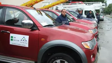 SEDAŞ’ın Acil Hizmet Ekipleri 7/24 Görev Başında