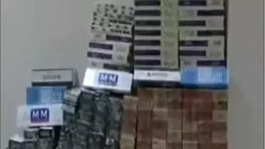 (Sancaktepe'de Kaçak Sigara Operasyonu...