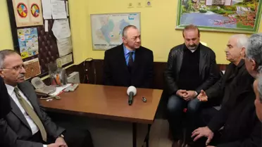 Başkan Ergün’den Garaj Taksi’ye Taziye Ziyareti