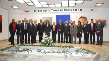 Rekor Katılımlı 34. Dyo Resim Yarışması Sergisi Bursa’da