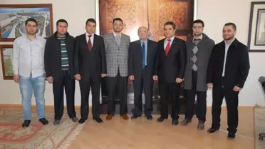 Ak Parti Gençlik Kollarından Başkan Uğurlu’ya Ziyaret