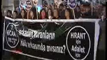 Hrant Dink'e Meşaleli Anma