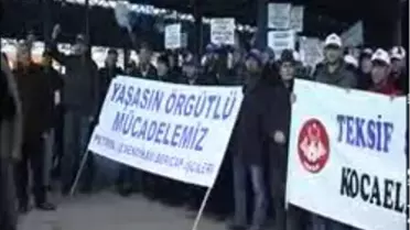İzmit'te Torba Yasa Tasarısına Protesto