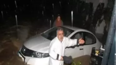Bodrum'daki Sel: Sel Sularına Kapılan Otomobil Dere Yatağında Bulundu