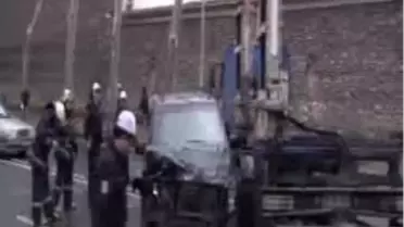 İstanbul'da Trafik Kazası: 2 Yaralı