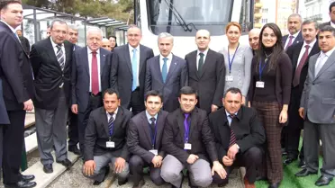 Bakan Şimşek Raylı Sistemi Test Etti