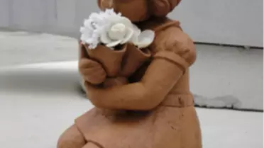 Çikolatadan Çocuk Heykelleri