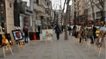 Cemiyet ve Sanat Dünyasının Ünlü İsimleri Sergide Buluştu