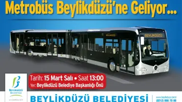 Beylikdüzü Metrobüse Kavuşuyor