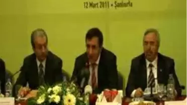 Şanlıurfa - Gap Yüksek Kurulu Toplantısı Sona Erdi