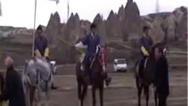 Nevşehir - Cirit Yaparken Attan Düştü