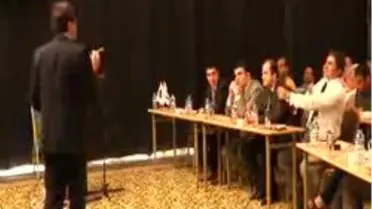 Bodrum - Sempozyumda İlginç Görüntüler