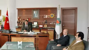 Kutlu Doğum Haftası Nedeniyle İl Müftüsü Gül, Başkan Çakır’ı Ziyaret Etti