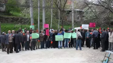 Artvin'de HES Tepkisi