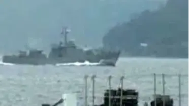 Pakistan Savaş Gemisi Boğaz'da