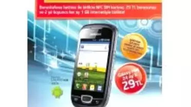 Avea'dan Özel Galaxy Mini Kampanyası!