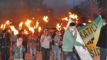 Hakkari Yangın Yerine Döndü