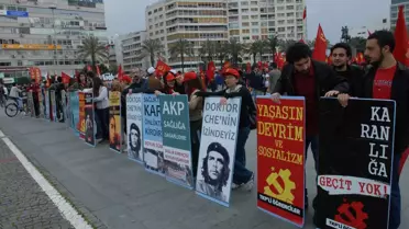İzmir'de 1 Mayıs'a 15 Bin Kişilik Kutlama