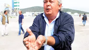 Beton Santralinde Çevrecilerden Eylem