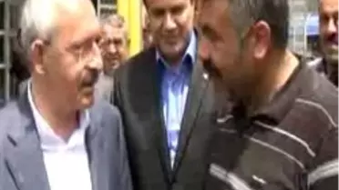 CHP Genel Başkanı Kemal Kılıçdaroğlu, Bucak'ta Şoförlerin Çayını İçti