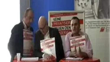 Almanya'da 'özelleştirmeler Halk Oyuna Sunulmalı' Kampanyası