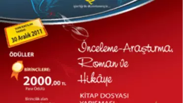 İLESAM-AKÇAĞ İnceleme-Araştırma, Roman ve Hikâye Yarışması-2011 (Kitap Dosyası)