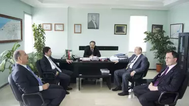 Tunç Ve Kalay DSİ İle Emniyet Müdürlüğünü Ziyaret Etti