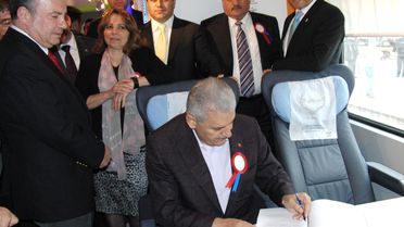 Hürriyet Trenine Sivas'ta Büyük İlgi