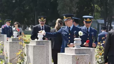Hava Şehitleri Anıldı