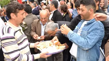 MHP Adayından, 'Püskevit'li Seçim Bürosu Açılışı