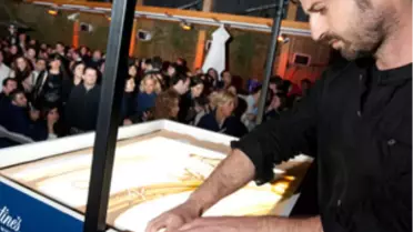 'Sand Artıst' Felipe Mejıas Ballantıne’s’ın Özel Gecesi İçin İstanbul’daydı
