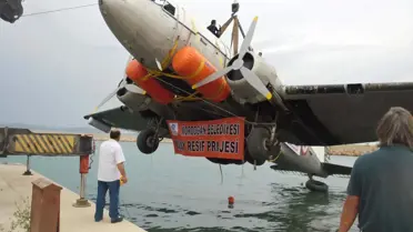 C-47 Uçağı Resif Olması İçin Batırıldı