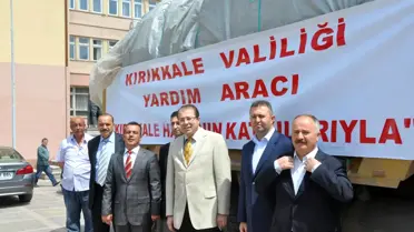 Kırıkkale'den Deprem Bölgesine 20 Tonluk Yardım