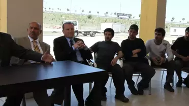 Başkan, Mobilya İşçilerini Dinledi 

