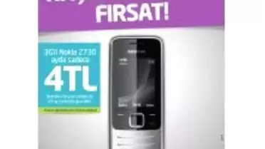 Avea'dan Ayda 4tl'ye 3g'li Nokia!