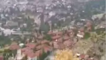 Beypazarı'nda Regaip Kandili, Havai Fişekli Gösteriyle Kutlandı