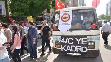 4-C'lilerin Yürüyüşünde Gerginlik